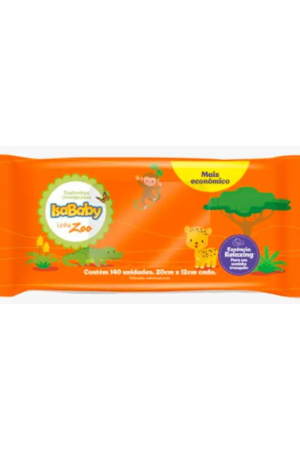 ISABABY TOALHA UMEDECIDA ZOO 140UN