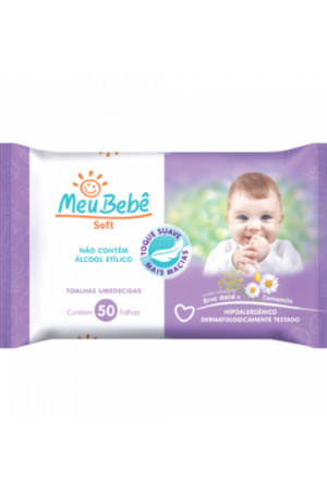 toalha umedecida meu bebê