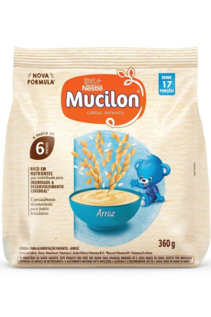 Cereal Infantil Mucilon Arroz 360g