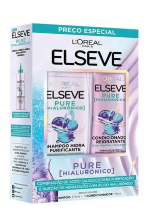 Kit Shampoo 375ml E Condicionador 170ml Elseve