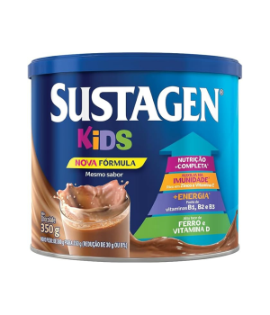 Sustagen Kids Complemento Alimentar Sabor Chocolate - Lata 350G