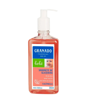 Sabonete Líquido de Glicerina Granado Bebê Calêndula 250ml