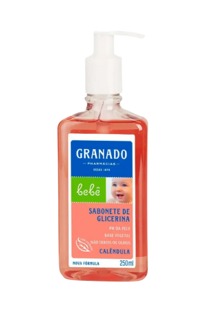 Sabonete Líquido de Glicerina Granado Bebê Calêndula 250ml