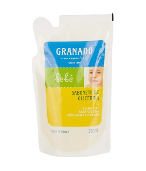 Refil Sabonete Líquido de Glicerina Granado Bebê Tradicional 250ml