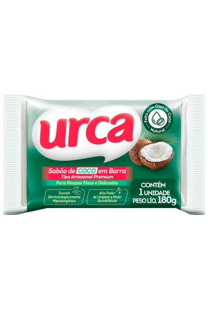 Sabão em Barra de Coco Urca 180g